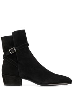 Saint Laurent ботинки Clementi с пряжками