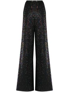 Missoni расклешенные брюки с пайетками