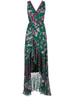 Marchesa Notte платье с цветочным узором