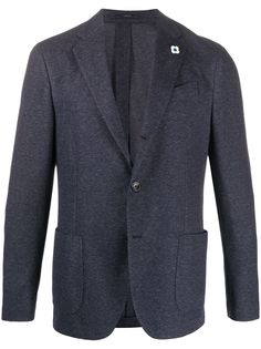 Lardini фактурный однобортный пиджак