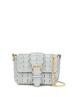 RedValentino сумка через плечо Flower Puzzle с блестками