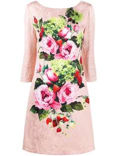 Blumarine платье миди с цветочным принтом