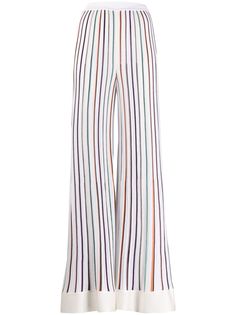 Missoni трикотажные брюки в полоску