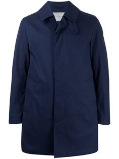 Mackintosh однобортное пальто Dunoon