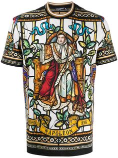 Dolce & Gabbana футболка Napoleon с принтом