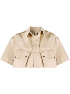 Maison Margiela шарф с бахромой