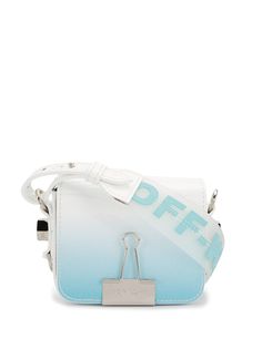 Off-White сумка с клапаном и эффектом градиента