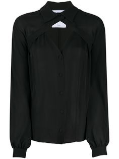 Moschino блузка с вырезами