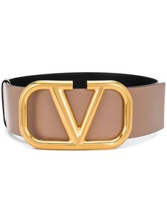 Valentino двухсторонний ремень Valentino Garavani с логотипом VLogo