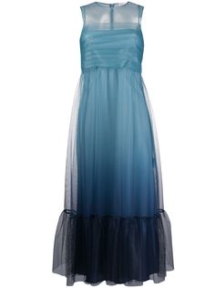 RedValentino многослойное платье без рукавов