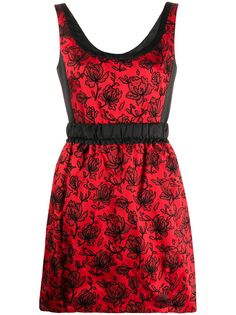 Louis Vuitton платье с цветочным принтом