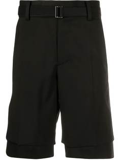 Sacai шорты прямого кроя