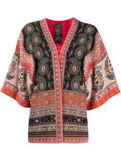 Etro кимоно с принтом пейсли