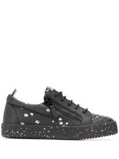 Giuseppe Zanotti кроссовки со вставками