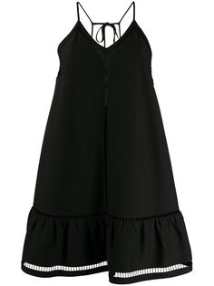 RedValentino платье с вышивкой