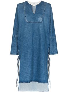 Loewe джинсовое платье-туника