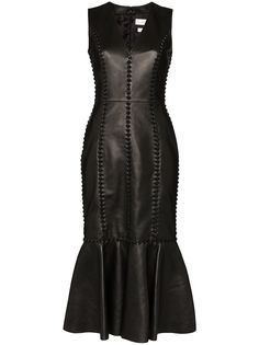 Alexander McQueen платье миди с узлом