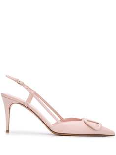 Valentino туфли Valentino Garavani 90 с ремешком на пятке и логотипом VLogo