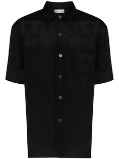 Alexander McQueen рубашка с вышивкой