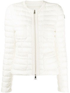 Moncler пуховик без воротника