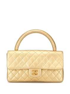 Chanel Pre-Owned стеганая сумка 1993-го года с логотипом