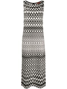 Missoni платье макси с узором