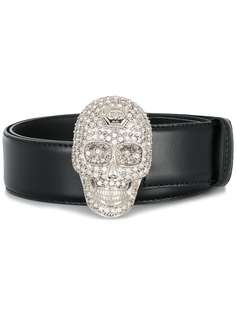 Philipp Plein ремень с декором Skull