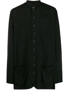 Yohji Yamamoto рубашка свободного кроя