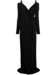 Blumarine платье с вырезами и запахом