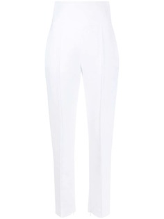 Alexandre Vauthier брюки с завышенной талией и складками