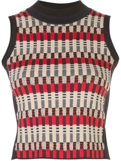 Rosetta Getty жаккардовый топ Bauhaus