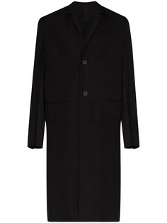 Haider Ackermann однобортное пальто Officer Miles
