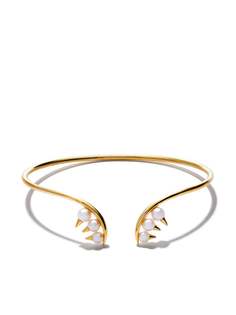 Tasaki золотой браслет Danger Collection Line Akoya с жемчугом