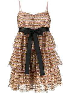 RedValentino платье с пайетками