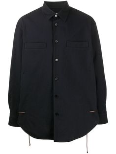 Jil Sander рубашка Asher с карманами
