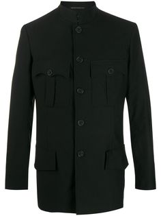 Yohji Yamamoto строгие брюки кроя слим