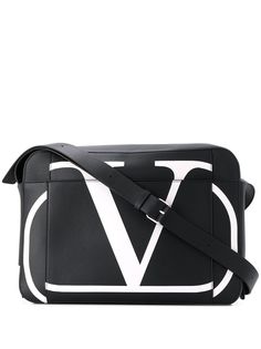 Valentino сумка-мессенджер Valentino Garavani с логотипом VLogo