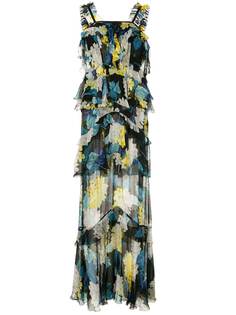 Alice McCall ярусное платье макси Wild Gown с цветочным принтом