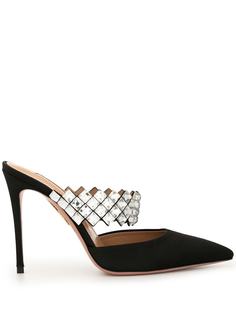 Aquazzura мюли на каблуке