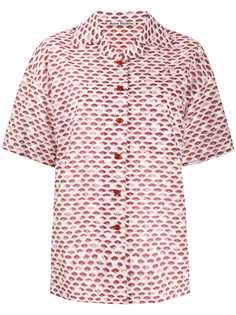 Acne Studios рубашка свободного кроя с узором