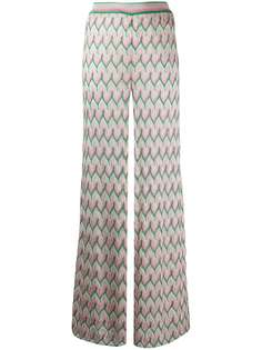 Missoni трикотажные брюки широкого кроя