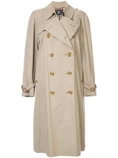 Burberry Pre-Owned тренч с длинными рукавами