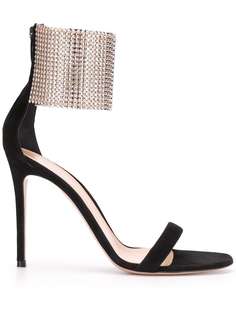 Gianvito Rossi босоножки Riccyn 110 с кристаллами