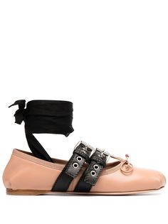 Miu Miu балетки с пряжкой