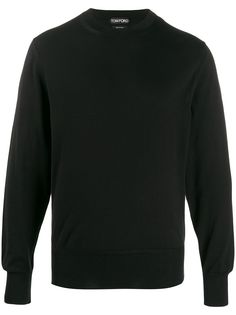 Tom Ford джемпер тонкой вязки с круглым вырезом
