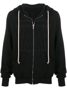 Rick Owens DRKSHDW худи с отделкой лентами