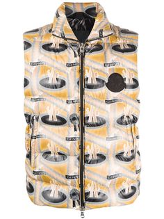 Moncler Genius 1952 жилет с логотипом из коллаборации с Fred Perry
