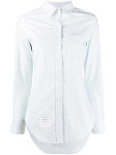 Thom Browne рубашка в полоску с длинными рукавами