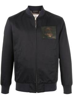 Kent & Curwen бомбер с нашивкой