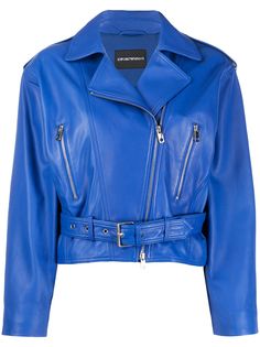 Emporio Armani байкерская куртка на молнии